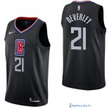 Maillot NBA Pas Cher Los Angeles Clippers Patrick Beverley 21 Noir Statement 2017/18