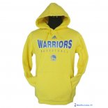 Survetement NBA Pas Cher Golden State Warriors 2016 Jaune