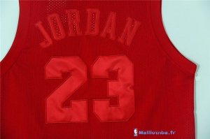 Maillot NBA Pas Cher Chicago Bulls Michael Jordan 23 Rouge Profond Engrener