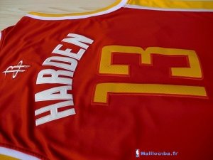 Maillot NBA Pas Cher Houston Rockets James Harden 13 Retro Rouge