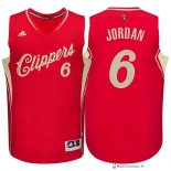 Maillot NBA Pas Cher Noël Los Angeles Clippers Jordan 6 Rouge