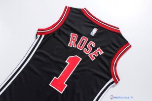 Maillot NBA Pas Cher Chicago Bulls Femme Derrick Rose 1 Noir