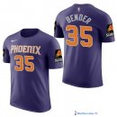 Maillot Manche Courte Phoenix Suns 35 Dragan Bender Purpura 2017/18