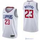 Maillot NBA Pas Cher Los Angeles Clippers Lou Williams 23 Blanc Association 2017/18