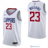 Maillot NBA Pas Cher Los Angeles Clippers Lou Williams 23 Blanc Association 2017/18