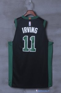 Maillot NBA Pas Cher Boston Celtics Kyrie Irving 11 Noir 2017/18