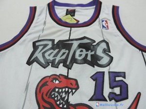 Maillot NBA Pas Cher Toronto Raptors Junior Anthony Bennett 15 Retro Blanc