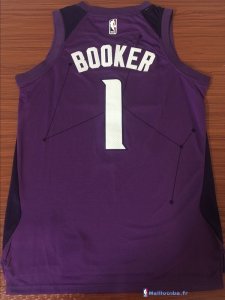 Maillot NBA Pas Cher Phoenix Suns Devin Booker 1 Nike Purpura Ville 2017/18