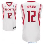 Maillot NBA Pas Cher Houston Rockets Dwight Howard 12 Blanc