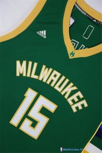 Maillot NBA Pas Cher Milwaukee Bucks Greg Monroe 15 Vert