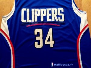 Maillot NBA Pas Cher Los Angeles Clippers Paul Pierce 34 Bleu