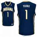 Maillot NBA Pas Cher Indiana Pacers Lance Stephenson 1 Noir