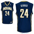 Maillot NBA Pas Cher Indiana Pacers Paul George 24 Bleu