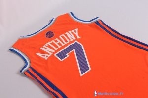 Maillot NBA Pas Cher New York Knicks Femme Carmelo Anthony 7 Orange