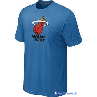 T-Shirt NBA Pas Cher Miami Heat Bleu