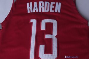 Maillot NBA Pas Cher Houston Rockets James Harden 13 Rouge Icon 2017/18