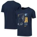 Memphis Grizzlies Ja Morant Nike Navy 2019 NBA Draft Pick Performance T-Shirt