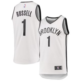 Brooklyn Nets D'Angelo Russell Fanatics Branded White Fast Break Replica Jersey - Association Edition