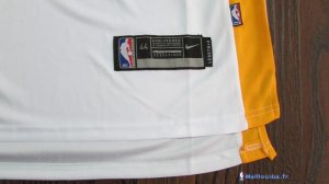 Maillot NBA Pas Cher Golden State Warriors Klay Thompson 11 Blanc 2017/18