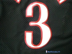 Maillot NBA Pas Cher Philadelphia Sixers Allen Iverson 3 Retro Noir