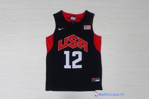 Maillot NBA Pas Cher USA 2012 James Harden 12 Noir