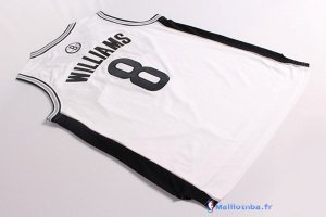 Maillot NBA Pas Cher Brooklyn Nets Deron Michael Williams 8 Blanc