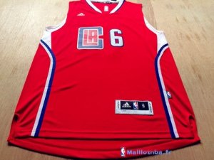 Maillot NBA Pas Cher Los Angeles Clippers DeAndre Jordan 6 Rouge