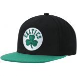 Bonnet NBA Boston Celtics Mitchell & Ness Black Kelly Green Logo Central