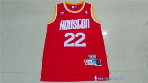 Maillot NBA Pas Cher Houston Rockets Clyde Drexler 22 Retro Rouge