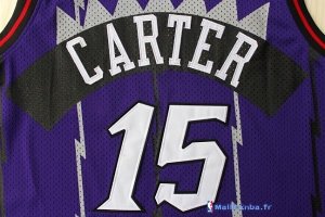 Maillot NBA Pas Cher Toronto Raptors Vince Carter 15 Retro Pourpre