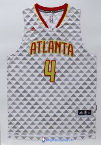 Maillot NBA Pas Cher Atlanta Hawks Paul Millsap 4 Blanc