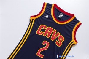 Maillot NBA Pas Cher Cleveland Cavaliers Femme Kyrie Irving 2 Bleu