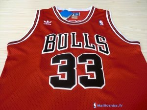 Maillot NBA Pas Cher Chicago Bulls Scottie Pippen 33 Rouge