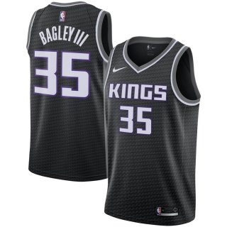 Sacramento Kings Marvin Bagley III Nike Black 2019/2020 Swingman Jersey - Statement Edition