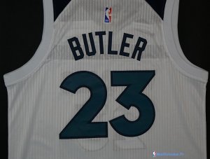 Maillot NBA Pas Cher Minnesota Timberwolves Jimmy Butler 23 Blanc 2017/18