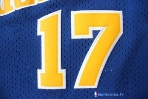 Maillot NBA Pas Cher Golden State Warriors Chris Mullin 17 Bleu