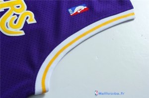 Maillot NBA Pas Cher Los Angeles Lakers Kobe Bryant 24 Retro Pourpre