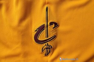 Pantalon NBA Pas Cher Cleveland Cavaliers Jaune