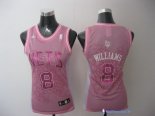 Maillot NBA Pas Cher Brooklyn Nets Femme Deron Michael Williams 8 Rose