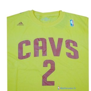 Maillot NBA Pas Cher ML Cleveland Cavaliers Irving 2 Jaune