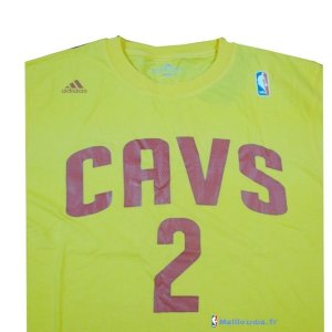 Maillot NBA Pas Cher ML Cleveland Cavaliers Irving 2 Jaune