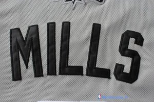 Maillot NBA Pas Cher San Antonio Spurs Patty Mills 8 Gris