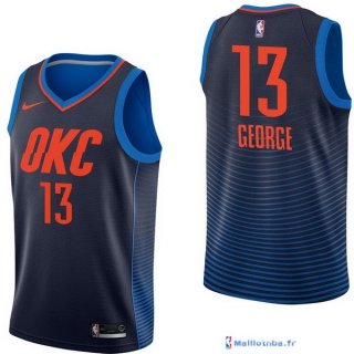 Maillot NBA Pas Cher Oklahoma City Thunder Junior Paul George 13 Marine Statement 2017/18