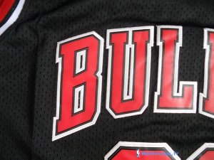 Maillot NBA Pas Cher Chicago Bulls Dennis Rodman 91 Noir