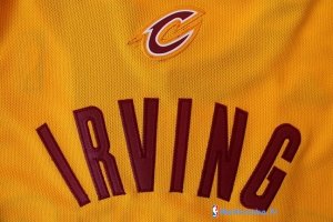 Maillot NBA Pas Cher Cleveland Cavaliers Kyrie Irving 2 Jaune