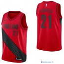 Maillot NBA Pas Cher Portland Trail Blazers Noah Vonleh 21 Rouge Statement 2017/18