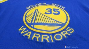 Maillot NBA Pas Cher Golden State Warriors Junior Kevin Durant 35 Bleu