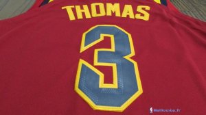 Maillot NBA Pas Cher Cleveland Cavaliers Isaiah Thomas 3 Rouge 2017/18