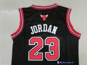 Maillot NBA Pas Cher Chicago Bulls Junior Michael Jordan 23 Noir