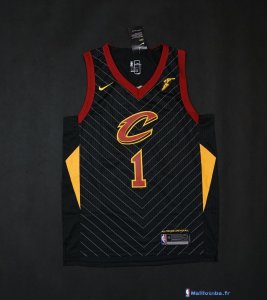 Maillot NBA Pas Cher Cleveland Cavaliers Derrick Rose 1 Noir 2017/18